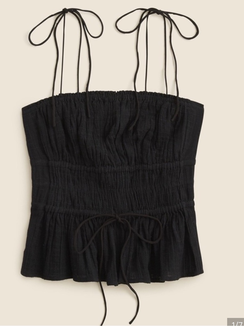J. CREW WOMENS BLACK CLIO TOP BLOUSE GAUZEY 2X NEW CA526